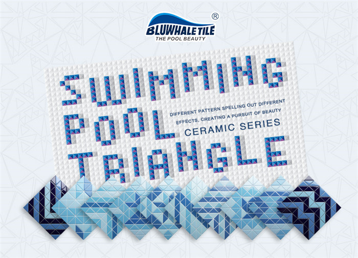 Playful geometric pattern triangle pool mosaic tiles collection.jpg