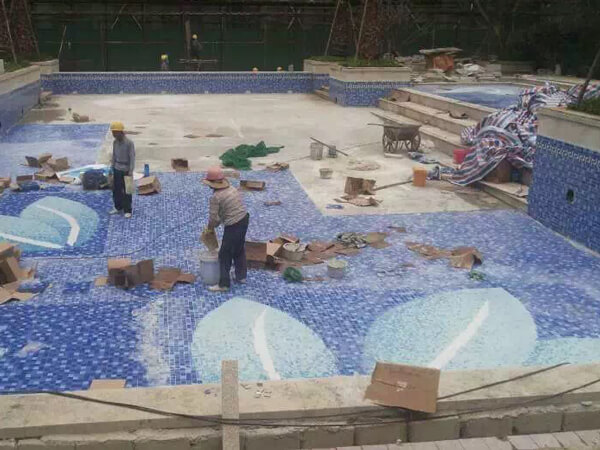 Wholesale Swimming Pool Mosaic Mural