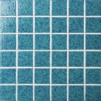 Wave Blue BCK633-Mosaico cerâmico, Mosaico cerâmico, Mosaico de mosaico ondulado