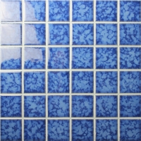 Blossom Blue BCK620-Mosaic tiles, Porcelain mosaic, Ceramic mosaic tile square