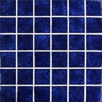 زهر أزرق داكن BCK637-البلاط والموزاييك، الفسيفساء الخزفية، الداكنة السباحة الزرقاء بلاط حمام