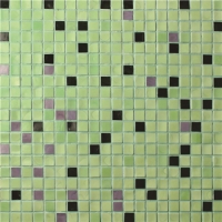 Quadrado Verde Mixed BGC031-Telha de piscina, Mosaico de piscina, Mosaico de vidro, Mosaico de mosaico de vidro