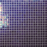 Square Cobalt Blue BGC601-Pool tile, Pool mosaic, Glass mosaic, Cobalt blue swimming pool tile 