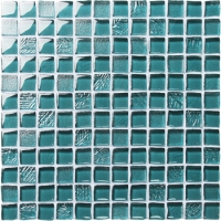 Crystal Glass BRH002-Glass mosaic tile, Crystal glass mosaic, Crystal glass mosaic tile shapes 