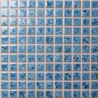 Fambe Blossom BCI909-Ceramic mosaic, Ceramic mosaic tile, Pool ceramic tile designs 