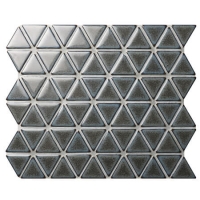 Triangle Dark Grey BCZ930A-grey mosaic tiles, mosaic porcelain tile, kitchen mosaic wall tiles