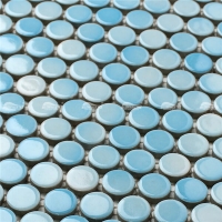 Penny Round BCZ003-penny round bathroom, blue penny round tile,bathroom mosaic tiles with blue