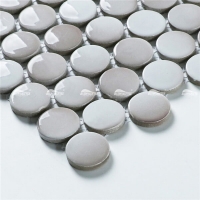 Penny Round BCZ004B1-penny round tile,bathroom mosaic tile sheets,cheap mosaic tile bathroom