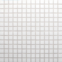 Hot Melt Glass GEOM9201-white glass tile, glass mosaic tile sheets, white glass mosaic tile