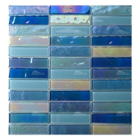 Iridescent Glass Tile GZOF5008-iridescent tile bathroom, iridescent tile pool, pool tile wholesale