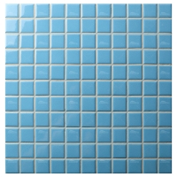 Classic Blue IGA3606-pool tile suppliers, 1x1 porcelain pool tile, blue mosaic swimming pool tiles