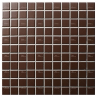 Classic Brown IMA3901-pool tile wholesale, 1x1 pool mosaic, brown pool tile