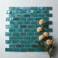 Iridescent Glass Tile GZOF5001-iridescent tile pool, brick iridescent tile, pool tile supplier