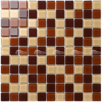 Crystal Glass Brown BGI010F2-glass pool tiles,glass mosiac tiles,glass tile supplier