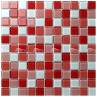 Crystal Glass Red BGI013F2-glass pool tiles,glass mosaic，glass mosaic tiles for pools