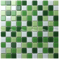 Crystal Glass Green BGI014F2-glass pool tiles,green glass pool tile,green glass mosaic tile,tiles wholesale