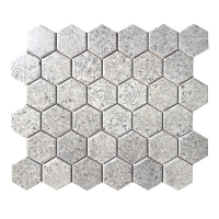 2 Inch Hexagon Inkjet Printing Ceramic ZOA2204-porcelain mosaic pool tile,hexagon mosaic tiles,mosaic tiles floor