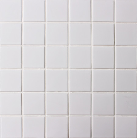 Classic Blanc mat BCK201,Tuile mosaïque, Tuile mosaïque en céramique, Tuile mosaïque blanche pour piscine