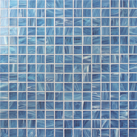 Quadrado Azul BGE601,telha, Piscina, mosaico de vidro, telha de vidro cozinha mosaico