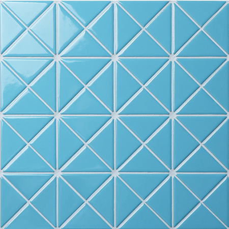 Santorini Pure-Color TR-SA-P2,Triangle Tile, Triangle Tile Design, Swimming Pool Tile 