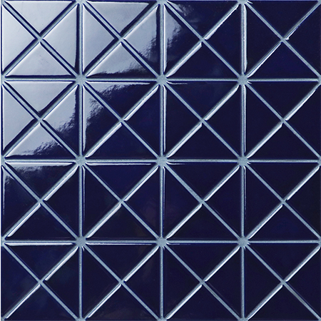 Santorini Pure-Color TR-SA-P4,Triangle Tile, Triangle Shaped Ceramic Tile, Swimming Pool Tile Manufacturers