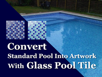 Convert Common Pool Into Artwork With Glass Pool Tile-glass pool tile, glass tile for swimming pools, glass mosaic pool tiles, pool tile suppliers