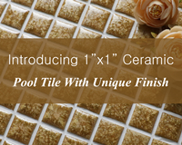 Introducing Our Fambe 1”x1” Ceramic Pool Tile With Unique Finish-1 inch pool tiles, 1x1 ceramic pool tile, Ceramic tile for pool, Ceramic pool tile manufacturers