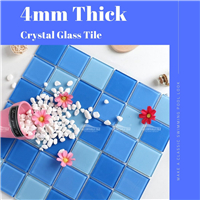 4mm Thickness Crystal Glass Mosaic Tiles Make A Classic Swimming Pool-crystal glass mosaic tiles, crystal glass mosaic tiles suppliers, crystal glass mosaic tiles for swimming pool