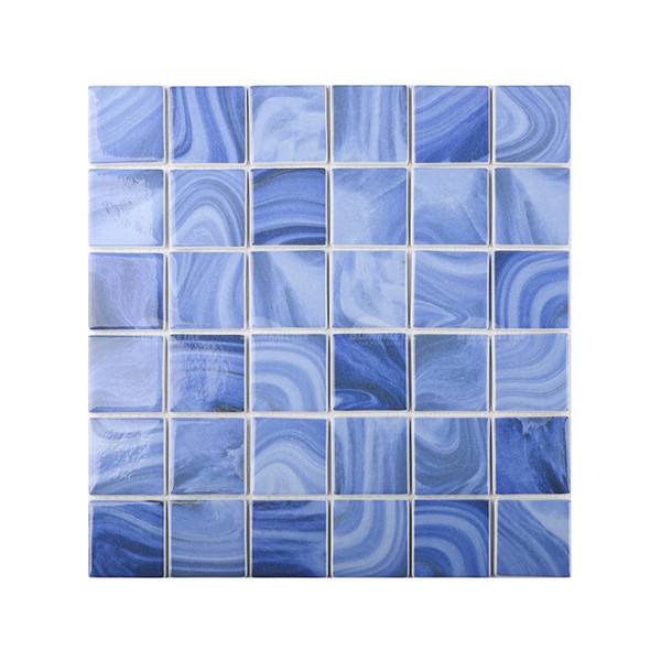 Recycled Glass GKOM9903,2x2 glass mosaic, glass tile pool waterline, glass tile shower