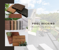 3 Types Wood Plastic Composite Create Perfect Pool Decking Areas-pool deck tile ideas, wood plastic composite tiles, wood plastic composite supplier