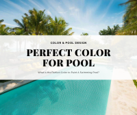What is the Perfect Color to Paint A Swimming Pool?-swimming pool mosaic, porcelain pool tile,blue pool tiles,red pool