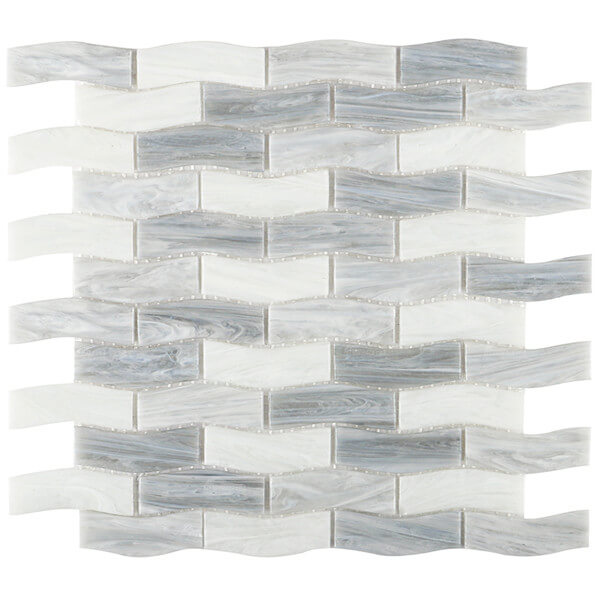 Luxury Wave GZOJ2304,glass tile on swimming pool, glass tile in bathroom, wholesale glass tile