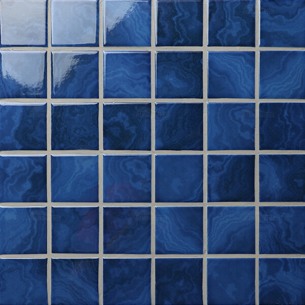48*48mm Square Porcelain Ink Jet Ocean Blue KOA2606,pool tile,blue pool tile,modern swimming pool tiles design
