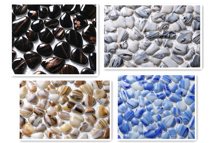 pebble shape glass mosaic tile for swimming pool.jpg