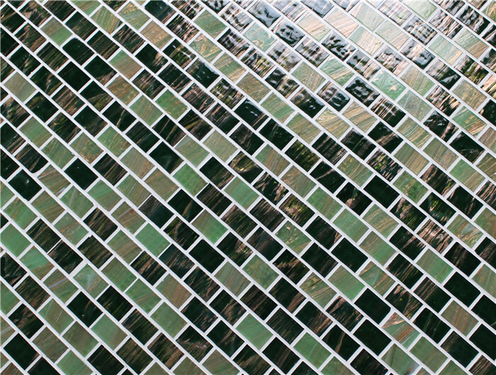 gold line pattern green blend glass pool tiles.jpg