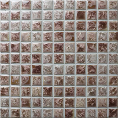 Brown fambe blossom ceramic mosaic pool tiles.jpg