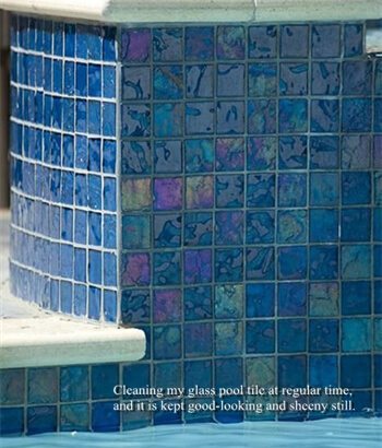 How To Clean Glass Pool Tile, How Do I Clean Swimming Pool Tiles