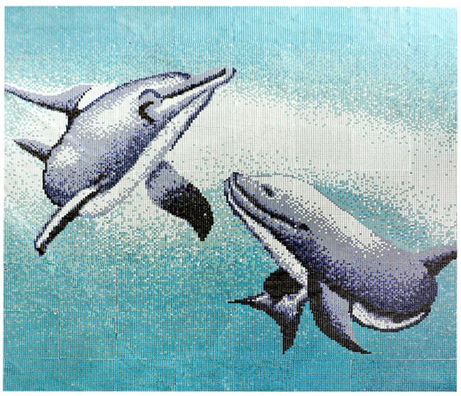 Dolphin mosaic art ceramic BCA002.jpg