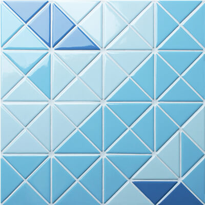 Santorini twist blossom blue blend 2” porcelain triangle mosaic TR-SA-TBL2.jpg