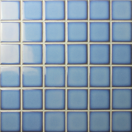 48x48mm fambe effect blue mosaic tile bathroom BCK615.jpg