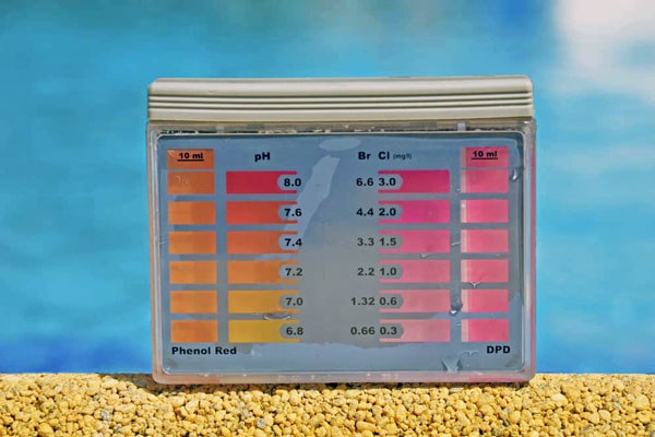 swimming pool chemistry test