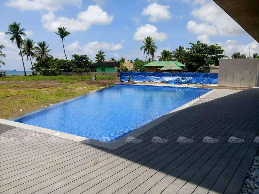 7 hotel pool with wood decking