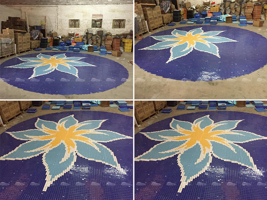 wholesale price custom mosaic for pool