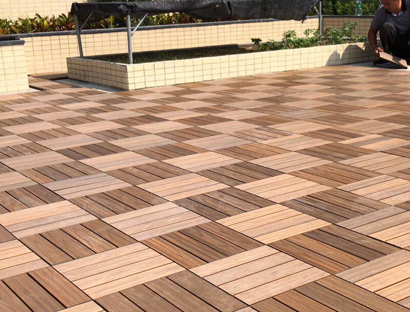 Wood Plastic Composite For Pool Leisure Areas