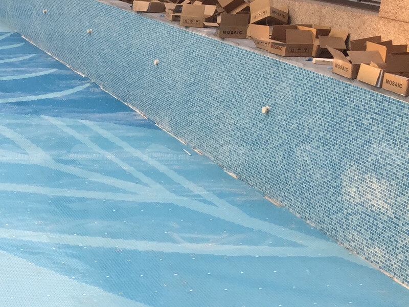 pool waterline tile