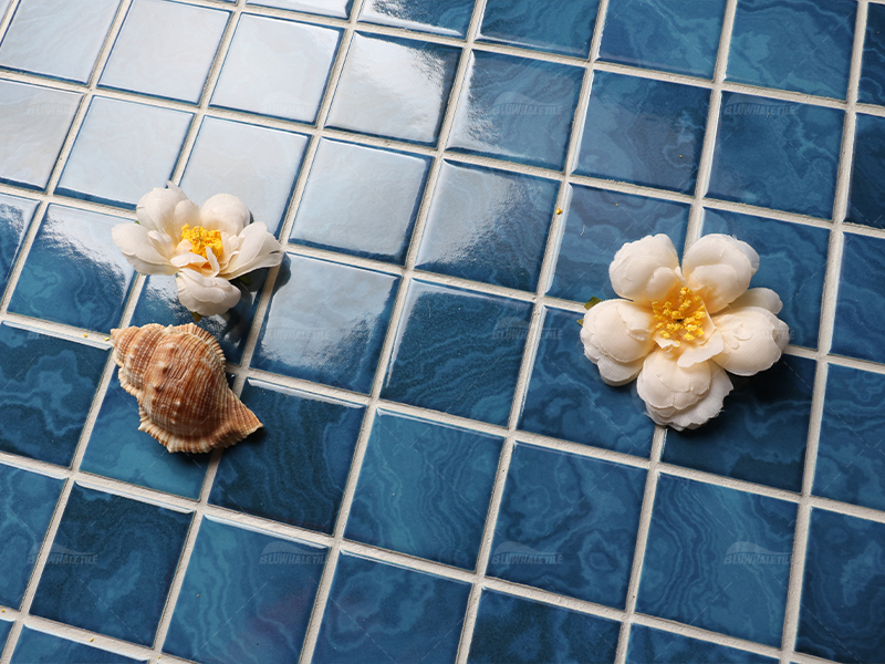 2x2 pool mosaic tile for waterline