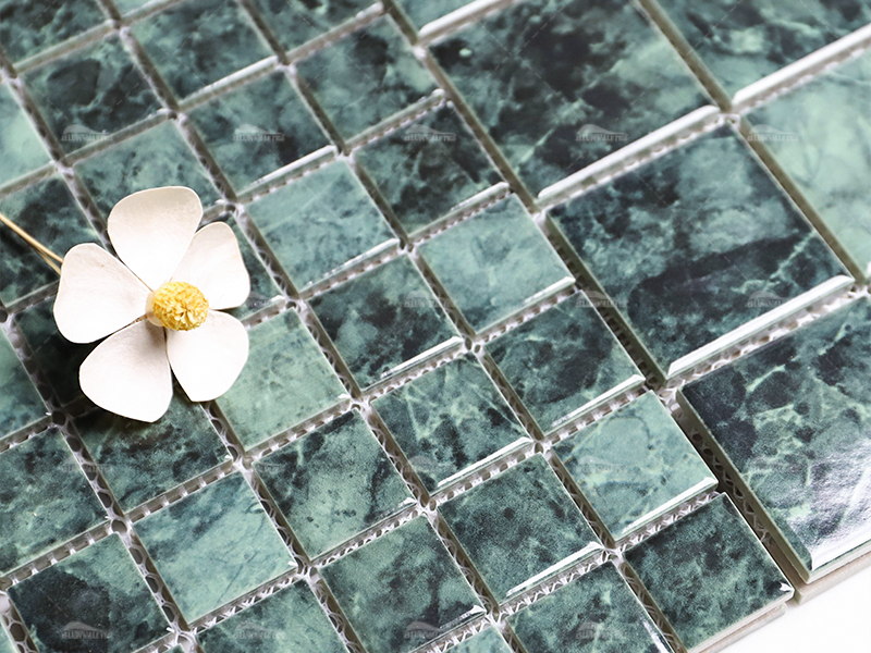 marble pattern porcelain mosaic tile