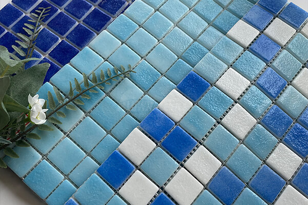 pool glass mosaics