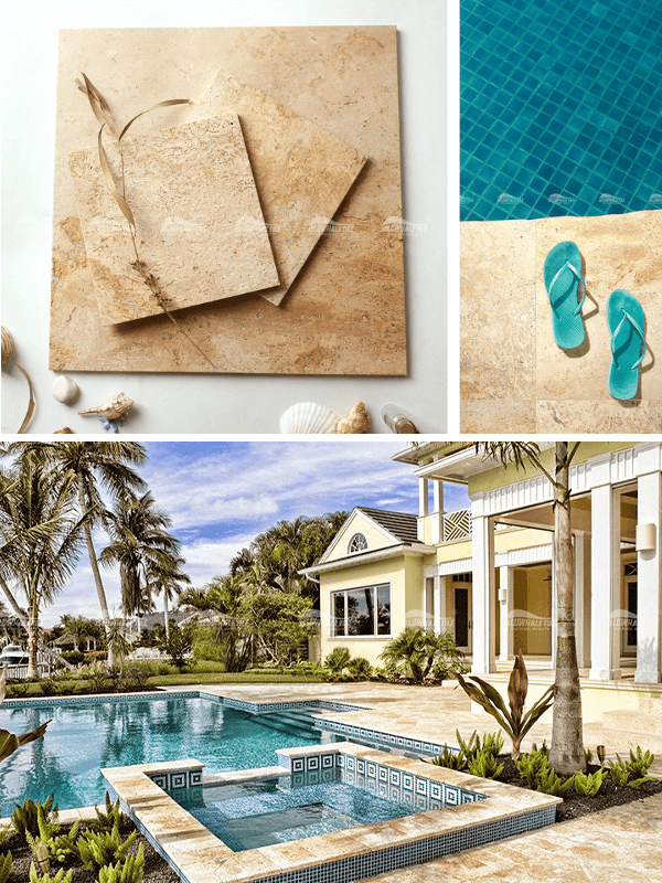 swimming pool pavers tiles