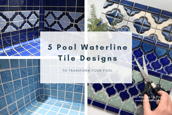 pool waterline tile ideas